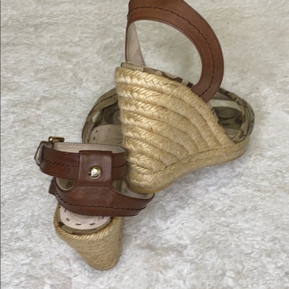 Authentic! Signature Coach wedge heels 👡​ - Picture 10 of 16